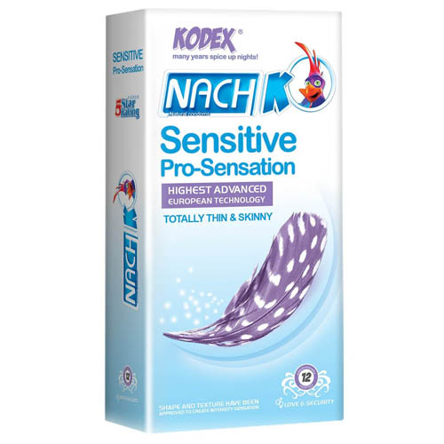 کاندوم حساس و بسیار نازک NACH KODEX sensitive pro-sensation